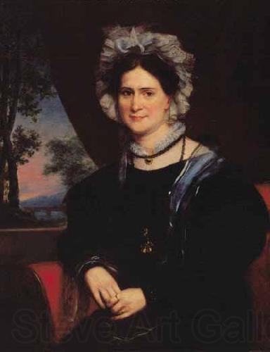 Charles Bird King Portrait of Mrs. William France oil painting art